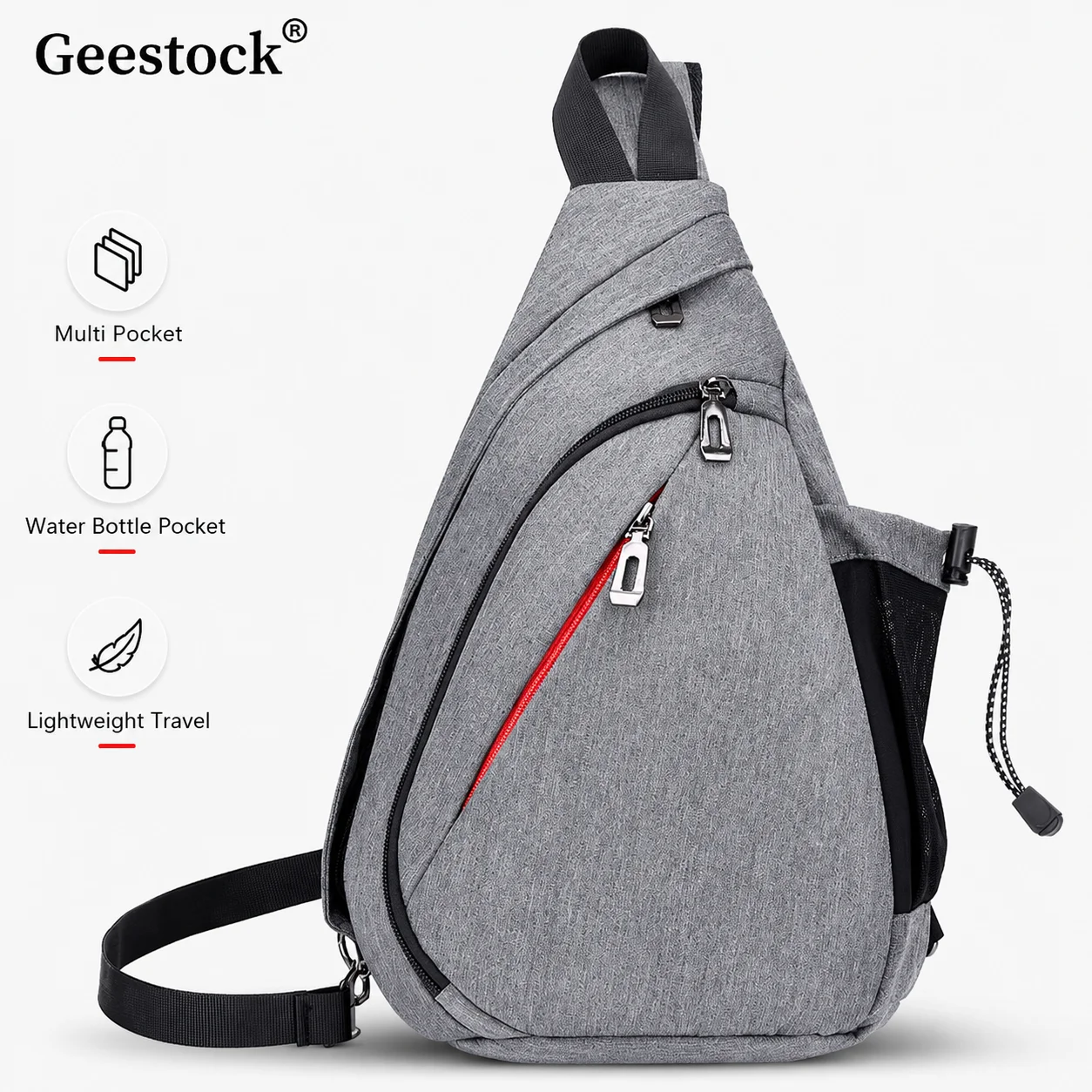 Crossbody Bag Men Sling Chest Pack With Water Bottle Pocket Multi Pocket Men Shoulder Bag For Travel Outdoor Hiking Cycling
Crossbody Bag Men Sling Chest Pack With Water Bottle Pocket Multi Pocket Men Shoulder Bag For Travel Outdoor Hiking Cycling