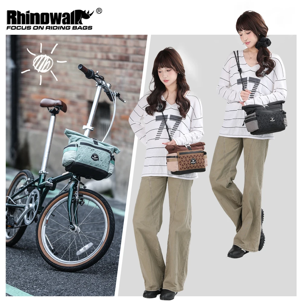 Складная велосипедная сумка на руль Rhinowalk, быстросъемная велосипедная передняя сумка-труба 6,5 л с дождевиком, городская велосипедная сумка для Brompton Dahon
Складная велосипедная сумка на руль Rhinowalk, быстросъемная велосипедная передняя сумка-труба 6,5 л с дождевиком, городская велосипедная сумка для Brompton Dahon