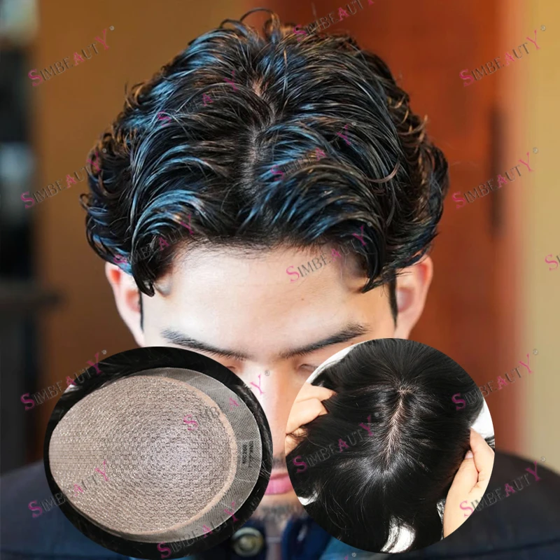 Black Man Durable Silk Top Human Hair Wigs Undetectable Natural Hairline Comfortable Full Silk Base European Remy Hair System
Black Man Durable Silk Top Human Hair Wigs Undetectable Natural Hairline Comfortable Full Silk Base European Remy Hair System