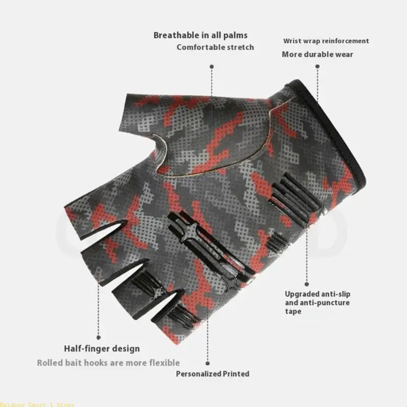 A0KA Sun Protections Fishing Gloves Breathable Elastic Gloves for Unisex
A0KA Sun Protections Fishing Gloves Breathable Elastic Gloves for Unisex
