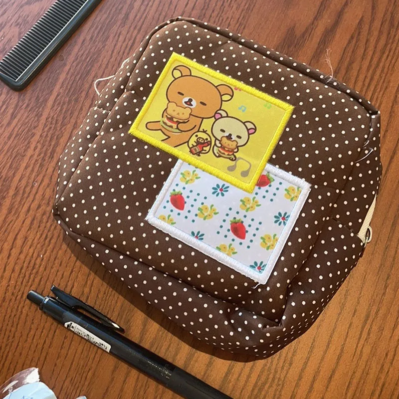 2026 New Rilakkuma Wave Bear Cosmetic Bag Female Portable Sundries Travel Large-Capacity Storage Bag For Girls Gift
2026 New Rilakkuma Wave Bear Cosmetic Bag Female Portable Sundries Travel Large-Capacity Storage Bag For Girls Gift