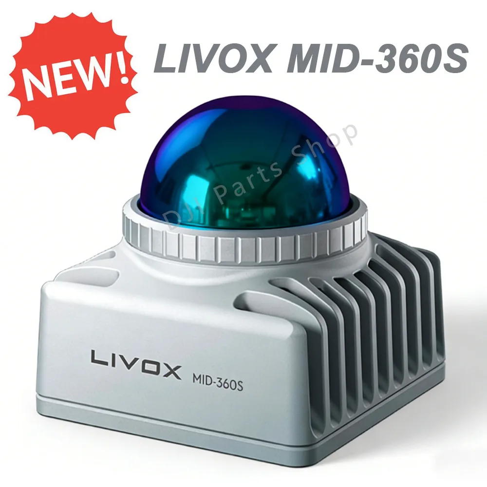 Livox Mid-360S 360° LiDAR 59° FOV High-Res 3D Scanning Sensor NEW
Livox Mid-360S 360° LiDAR 59° FOV High-Res 3D Scanning Sensor NEW