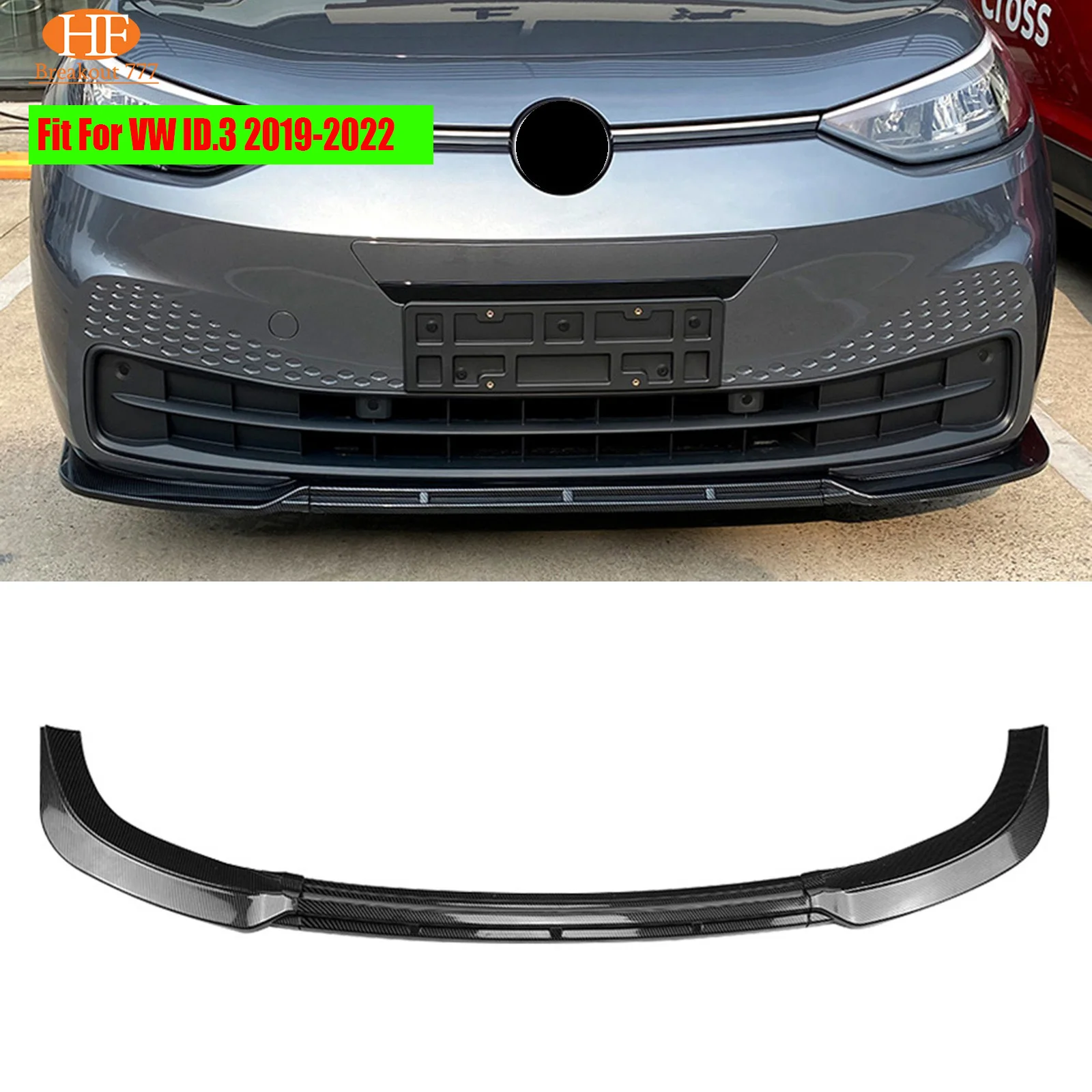 Fit For VW ID.3 2019 2020 2021 2022 Front Bumper Splitter Lip Diffuser Side Cover Kit Car Accessories
Fit For VW ID.3 2019 2020 2021 2022 Front Bumper Splitter Lip Diffuser Side Cover Kit Car Accessories