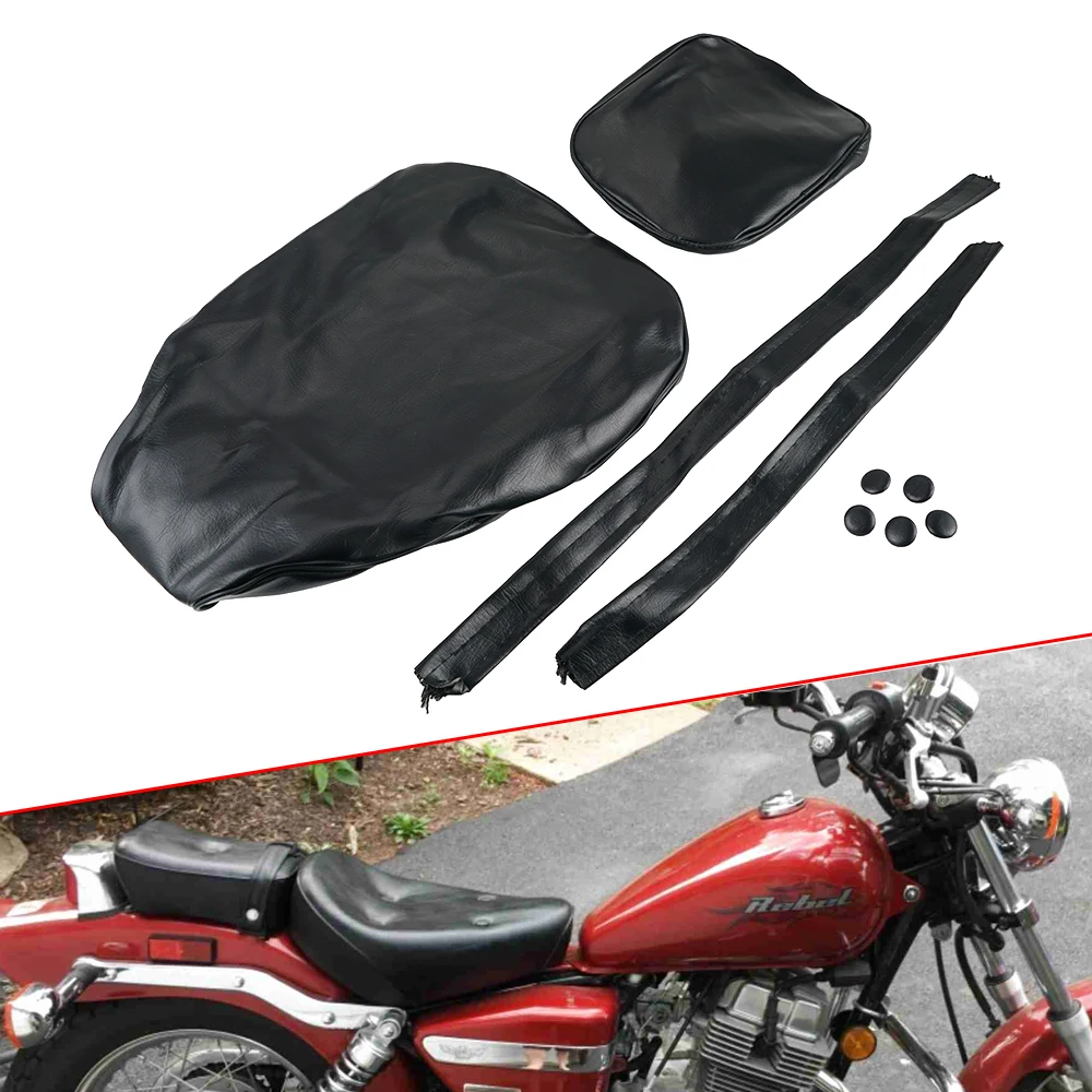 Seat Cover Replacemenr for Honda Rebel CMX250C 2003-2011 Rebel 250 Cushion Saddle Covers for Honda Rebel CMX250 CA250 1996-2011
Seat Cover Replacemenr for Honda Rebel CMX250C 2003-2011 Rebel 250 Cushion Saddle Covers for Honda Rebel CMX250 CA250 1996-2011