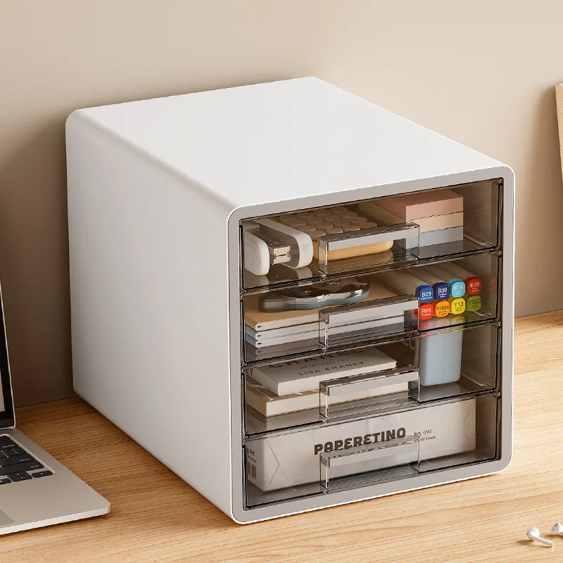 Plastic Desktop File Organizer Transparent Multi-Layer Storage Cabinet for Students and Stationery
Plastic Desktop File Organizer Transparent Multi-Layer Storage Cabinet for Students and Stationery