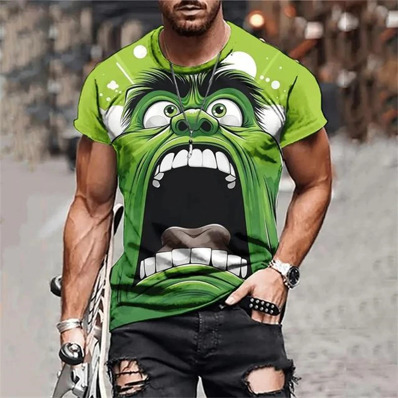 Men's Summer T-shirt Loose Retro Casual Short Sleeve Fashion Casual Pattern Print 3D Round Neck Plus Size Clothing Top T-shirt
Men's Summer T-shirt Loose Retro Casual Short Sleeve Fashion Casual Pattern Print 3D Round Neck Plus Size Clothing Top T-shirt