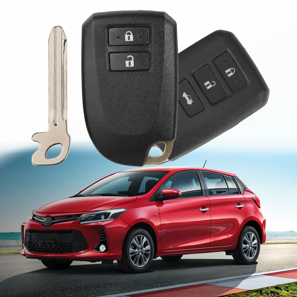 jingyuqin Replacement High Quality Smart Remote Control Car Key Shell For Toyota Yaris Prote Hiace Spade Sinnea Vios 2/3 Buttons
jingyuqin Replacement High Quality Smart Remote Control Car Key Shell For Toyota Yaris Prote Hiace Spade Sinnea Vios 2/3 Buttons
