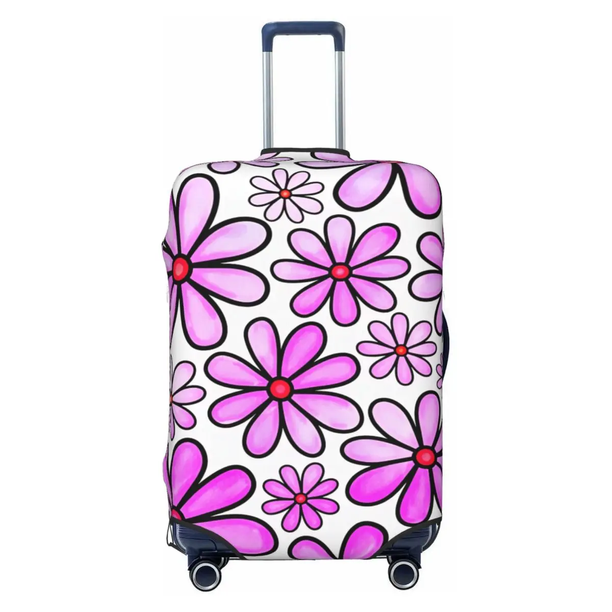 Light Pink Cartoon Daisy Red Center White Background Pattern Suitcase Cover Cruise Trip Protector Strectch Luggage Supplies
Light Pink Cartoon Daisy Red Center White Background Pattern Suitcase Cover Cruise Trip Protector Strectch Luggage Supplies