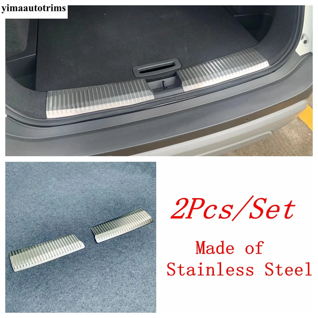 Rear Trunk Bumper Door Sill Guard Protector Trim For Nissan X-Trail X Trail / Rogue T33 2021 - 2025 Stainless Steel Accessories
Rear Trunk Bumper Door Sill Guard Protector Trim For Nissan X-Trail X Trail / Rogue T33 2021 - 2025 Stainless Steel Accessories