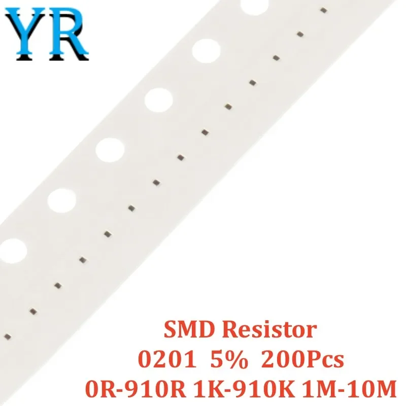 200 шт. 0201 5% резистор SMD 0R-910R 1K-910K 1M-10M 1R 3.3R 4.7R 51R 750R 5.1K 39K 220K 1.8M 2.2M 3.6M 5.6M
200 шт. 0201 5% резистор SMD 0R-910R 1K-910K 1M-10M 1R 3.3R 4.7R 51R 750R 5.1K 39K 220K 1.8M 2.2M 3.6M 5.6M