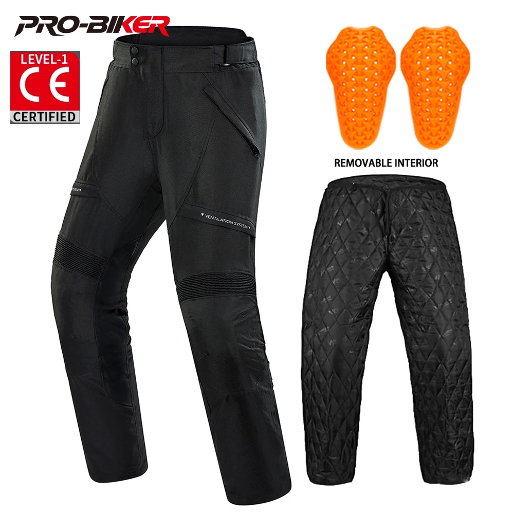 Waterproof Motorcycle Pants Men Moto Pants Wear-resistant Outdoor Motocross Riding Pants With Protective Gear
Waterproof Motorcycle Pants Men Moto Pants Wear-resistant Outdoor Motocross Riding Pants With Protective Gear
