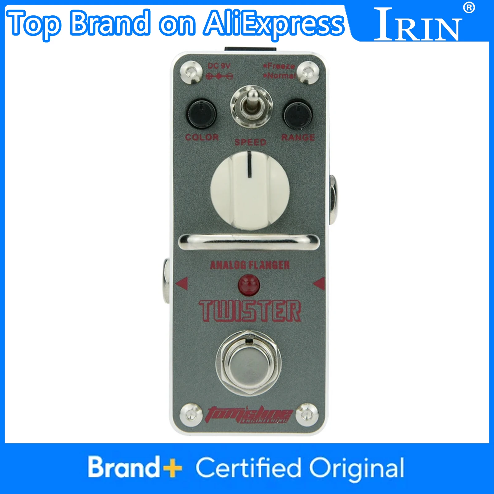 Aroma ATR-3 Twister Analog Flanger Педаль эффектов для гитары Аналоговая педаль для электрогитары True Bypass Запчасти и аксессуары для гитары
Aroma ATR-3 Twister Analog Flanger Педаль эффектов для гитары Аналоговая педаль для электрогитары True Bypass Запчасти и аксессуары для гитары