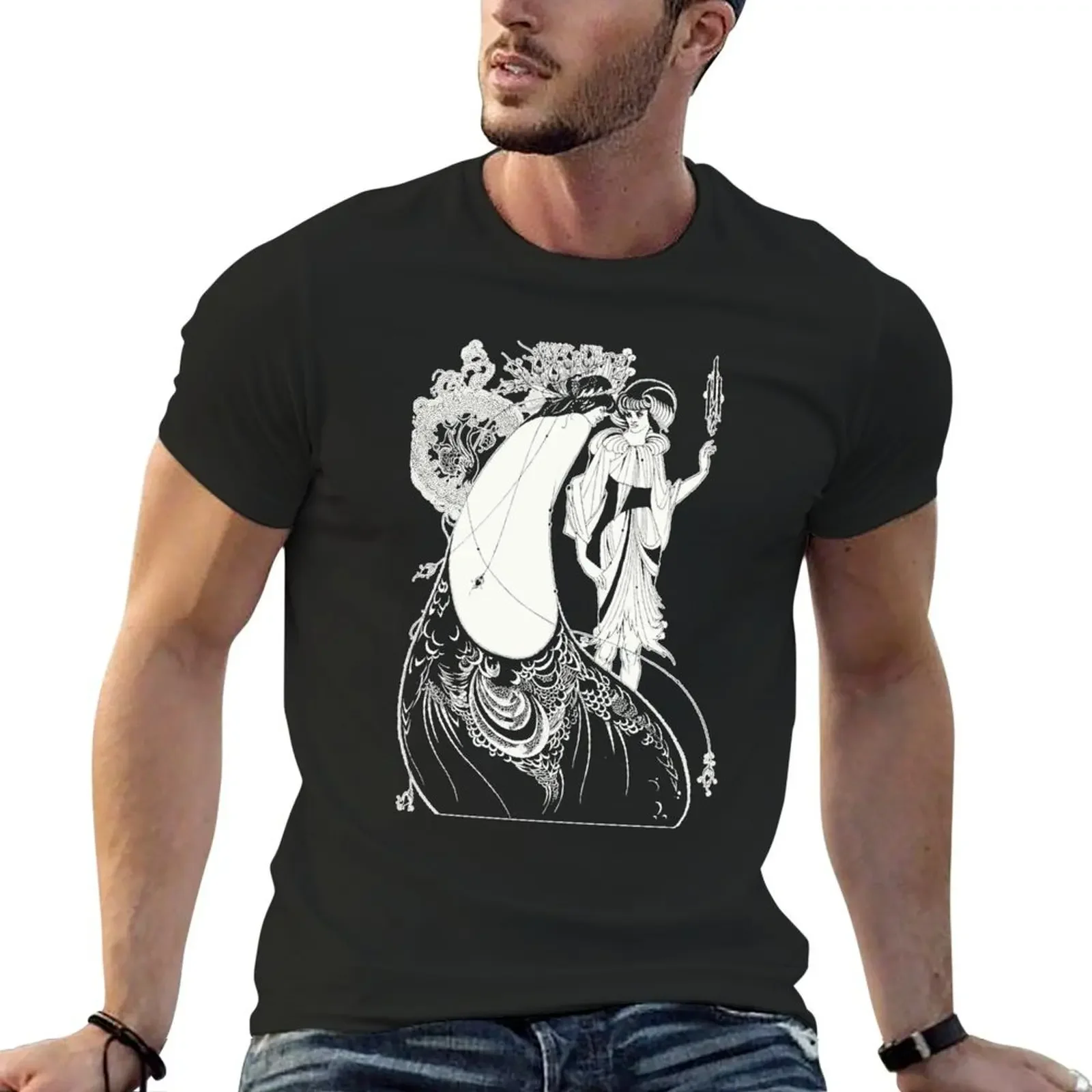 The Peacock Skirt, 1893- Aubrey Beardsley T-Shirt Clothing vintage clothes sports fans men clothing
The Peacock Skirt, 1893- Aubrey Beardsley T-Shirt Clothing vintage clothes sports fans men clothing