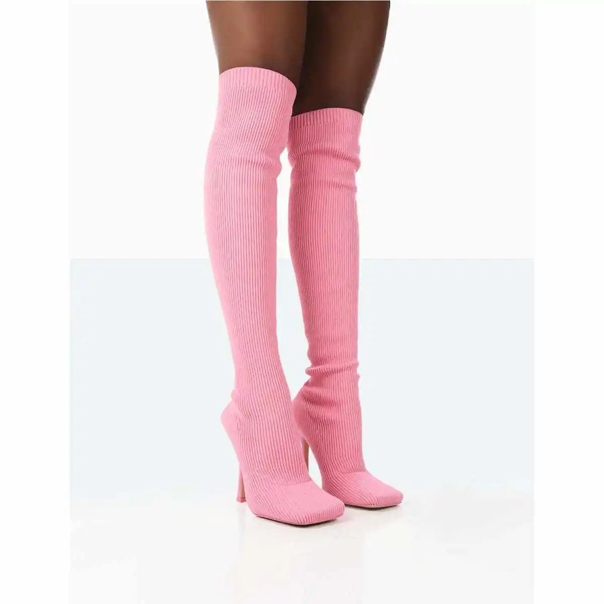 Elastic High Heel over Knee Women's Boots Faionable Winter oes Side Zipper Closure PU Lined Comfortable EVA Material
Elastic High Heel over Knee Women's Boots Faionable Winter oes Side Zipper Closure PU Lined Comfortable EVA Material