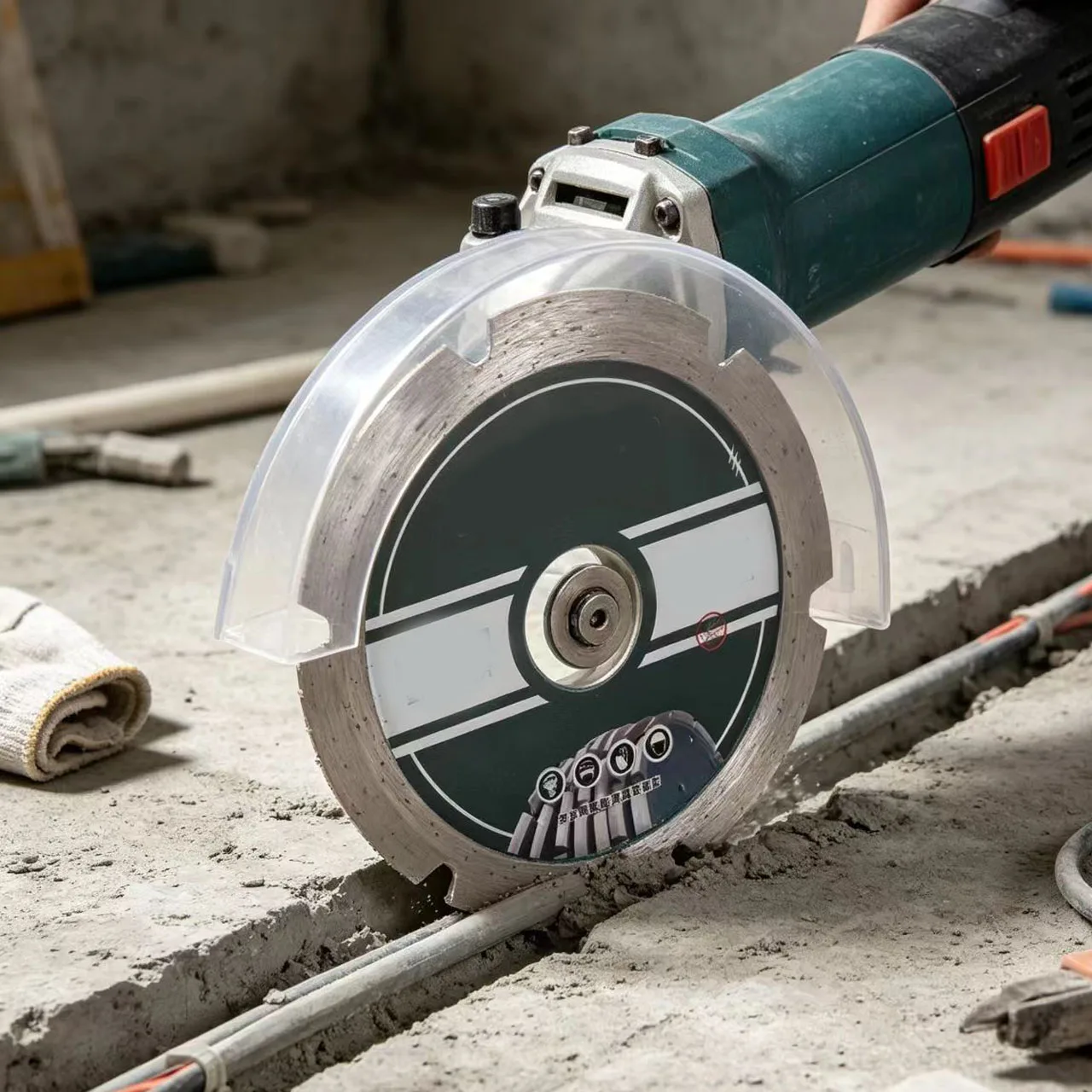 Heavy‑Duty V‑Tip Diamond Grooving Saw Blade 90/110mm/125mm Thickness Concrete Wall Floor Slotting Cutting Disc Power Tool Parts
Heavy‑Duty V‑Tip Diamond Grooving Saw Blade 90/110mm/125mm Thickness Concrete Wall Floor Slotting Cutting Disc Power Tool Parts