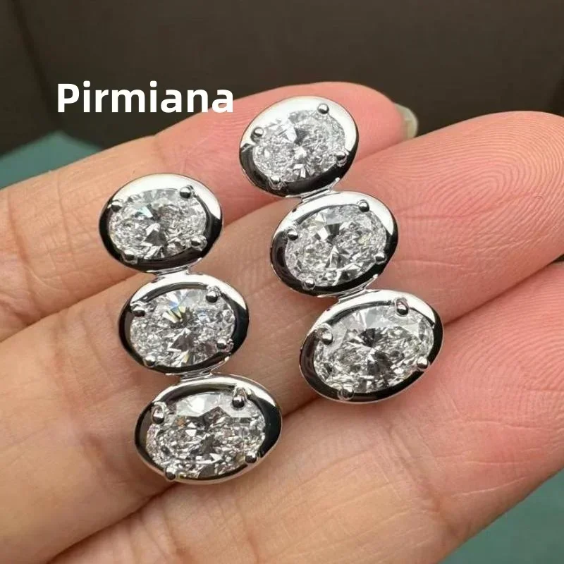 Pirmiana 18K White Gold 4.5ct Lab Grown Diamond Earrings Engagement for Women
Pirmiana 18K White Gold 4.5ct Lab Grown Diamond Earrings Engagement for Women