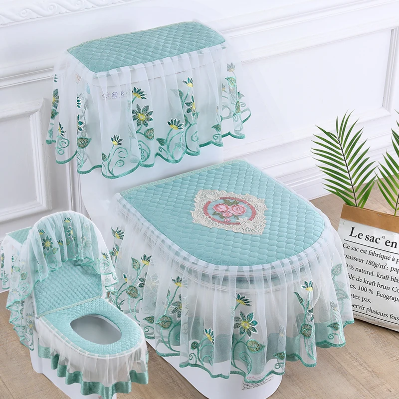 3 Pieces European Style Toilet Cushion Velvet Zipper Home Toilet Seat Cover Four-season Universal Bathroom Decor
3 Pieces European Style Toilet Cushion Velvet Zipper Home Toilet Seat Cover Four-season Universal Bathroom Decor