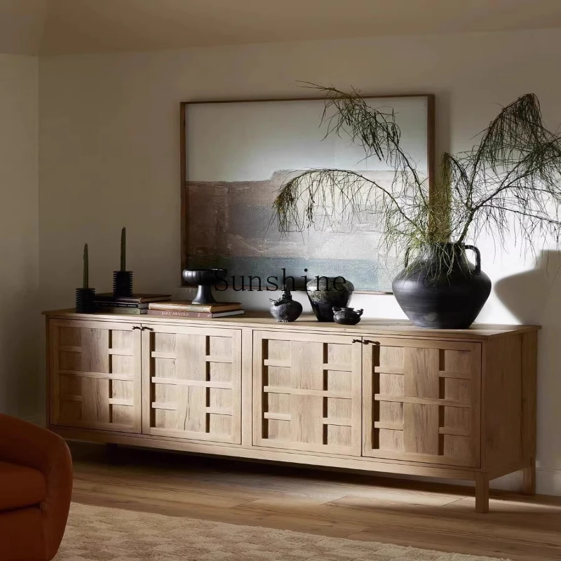 French rural solid wood dining side cabinet small apartment storage, retro, storage decoration
French rural solid wood dining side cabinet small apartment storage, retro, storage decoration