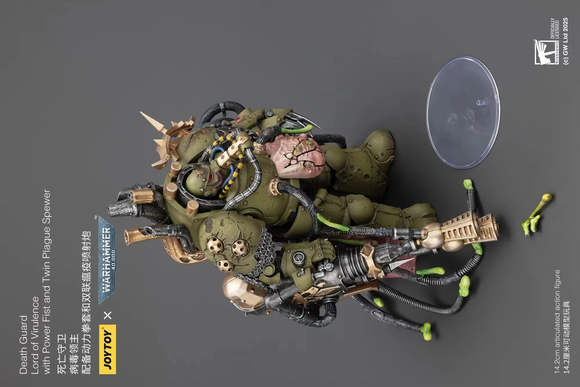 【Pre Sale】JOYTOY Warhammer 40000 Death Guard Foul Blightspawn with Plague Sprayer 1/18 Action Fique
【Pre Sale】JOYTOY Warhammer 40000 Death Guard Foul Blightspawn with Plague Sprayer 1/18 Action Fique