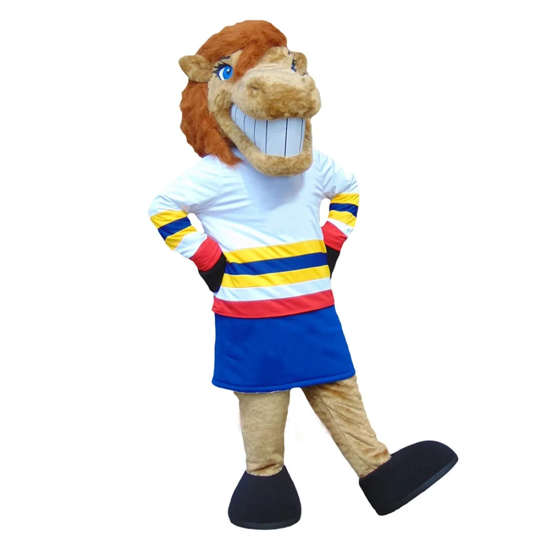 Barrie Colts Mascot Costume New Custom Quality Smile Horse Theme Cartoon Cosplay Mascotte Costumes Fancy Dress Kits for Sports
Barrie Colts Mascot Costume New Custom Quality Smile Horse Theme Cartoon Cosplay Mascotte Costumes Fancy Dress Kits for Sports