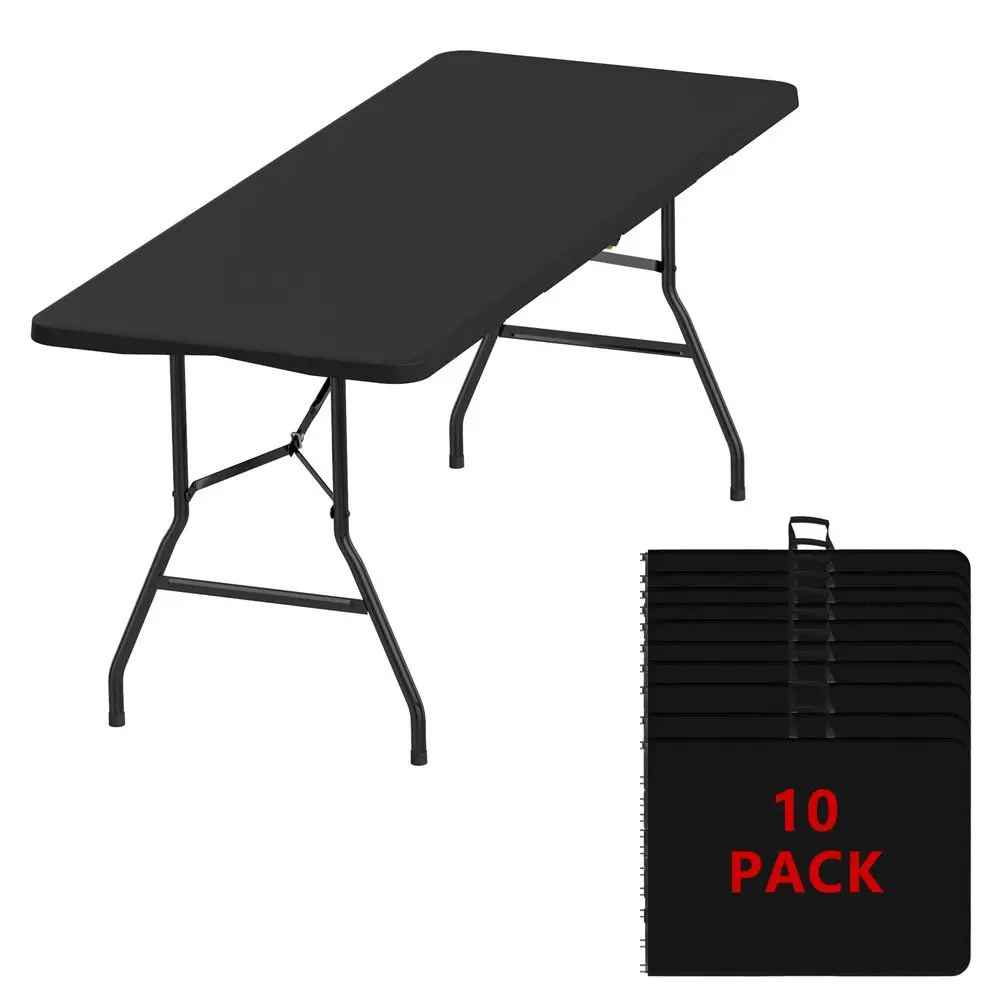 Folding Tables Heavy Duty Portable Foldable Picnic Table with Builtin Handle, 450 lb Capacity Ideal for Events, Parties, Crafts
Folding Tables Heavy Duty Portable Foldable Picnic Table with Builtin Handle, 450 lb Capacity Ideal for Events, Parties, Crafts