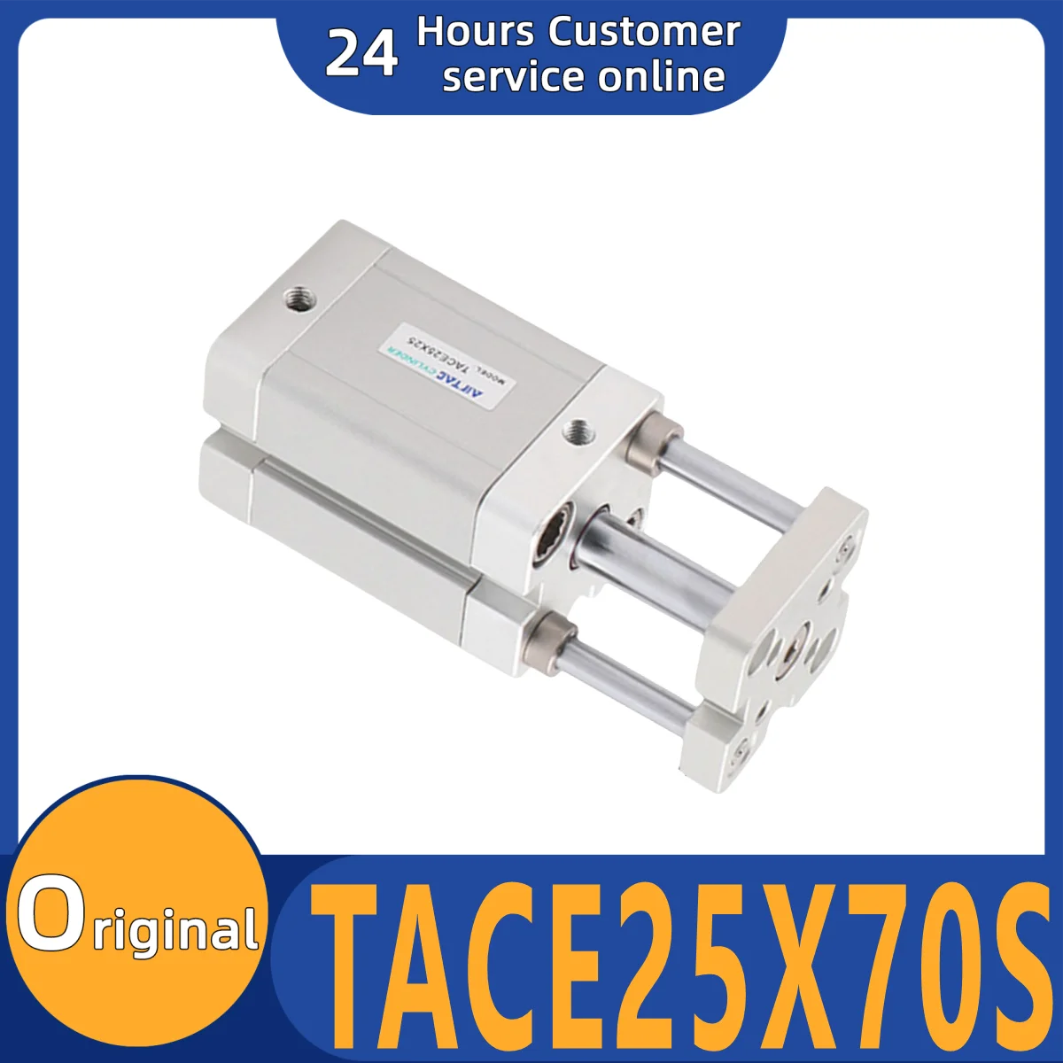 Совершенно новый оригинальный цилиндр направляющей TACE25X70S TACE25X75S TACE25X80S TACE25X90S TACE25X100S
Совершенно новый оригинальный цилиндр направляющей TACE25X70S TACE25X75S TACE25X80S TACE25X90S TACE25X100S