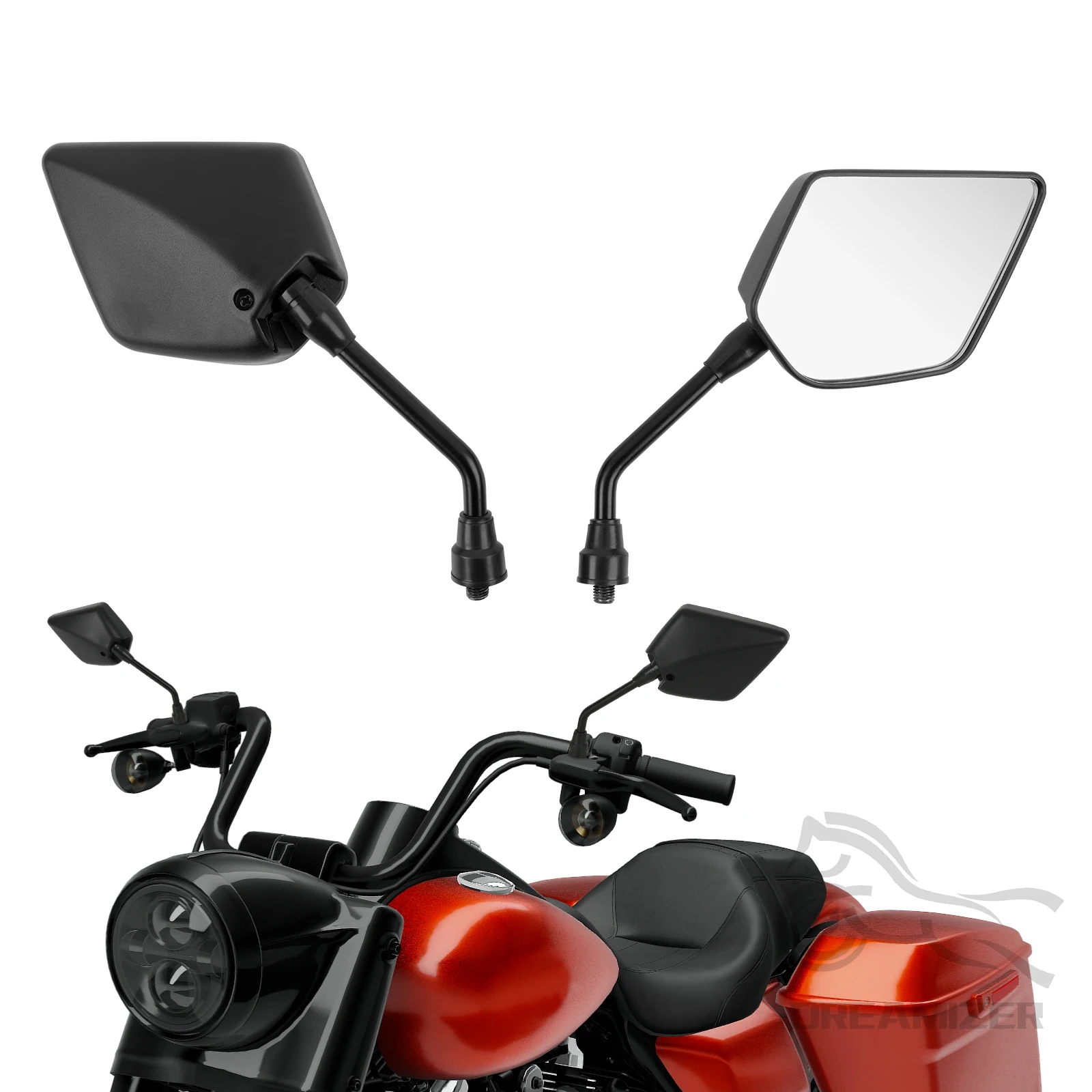 1 Pair Universal Black Motorcycle Rearview Mirror Side Motorbike Rear View Mirror M10 Rearview Mirrors Electrombile Side Convex
1 Pair Universal Black Motorcycle Rearview Mirror Side Motorbike Rear View Mirror M10 Rearview Mirrors Electrombile Side Convex