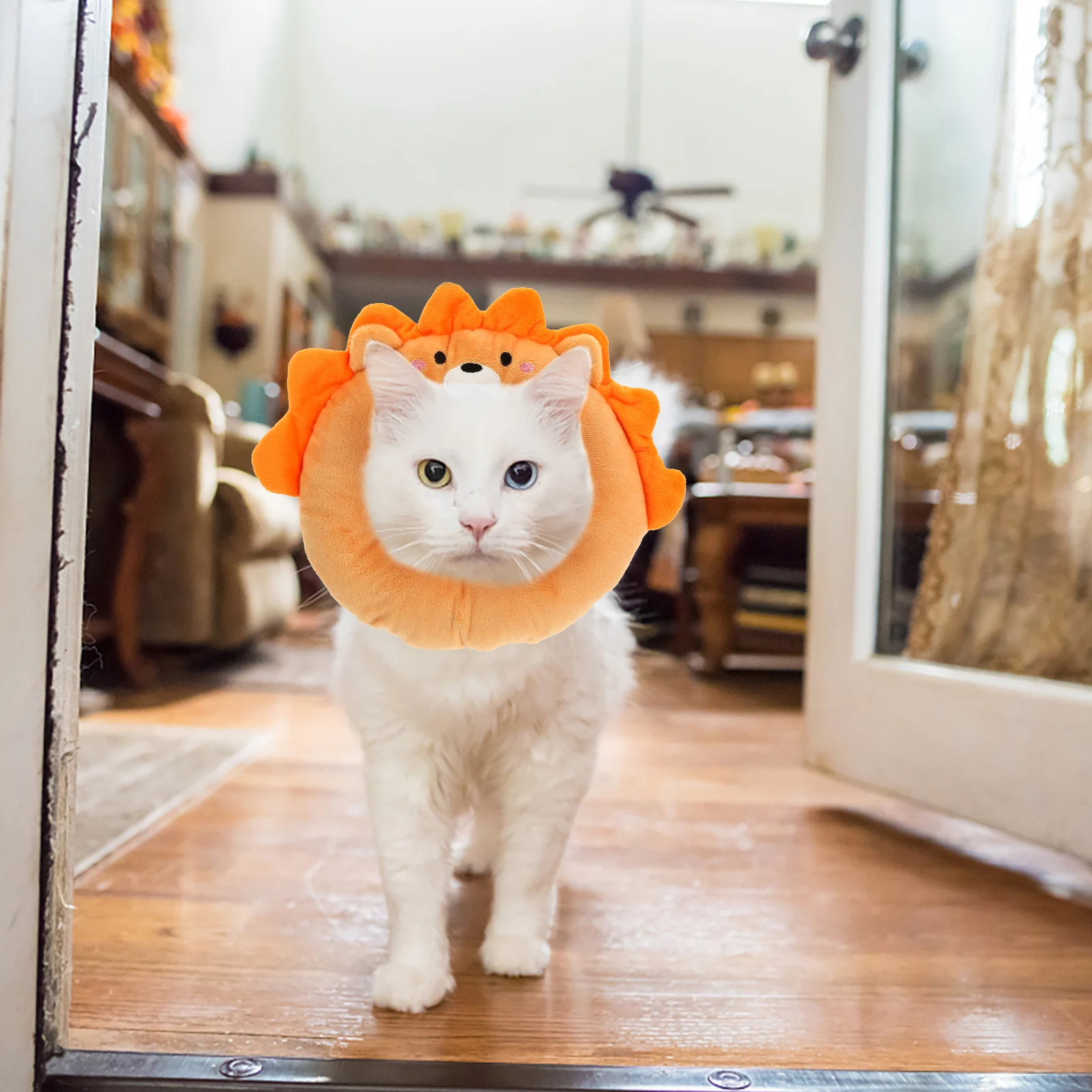 Anti-licking Sterilization Neck Ring Cat Cones to Stop Neutral Soft Kitten Recovery Collar 
Anti-licking Sterilization Neck Ring Cat Cones to Stop Neutral Soft Kitten Recovery Collar