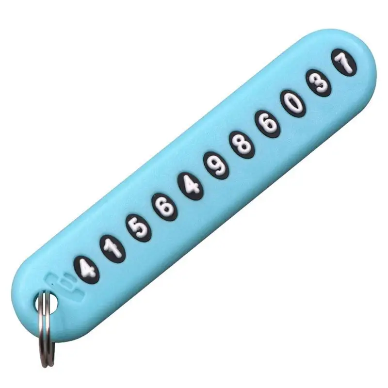 DIY Phone Number Card Plate Car Keys Anti-lost Keyring Pendant Decor Keychain Holder Phone Number Card Keyring Car Styling
DIY Phone Number Card Plate Car Keys Anti-lost Keyring Pendant Decor Keychain Holder Phone Number Card Keyring Car Styling