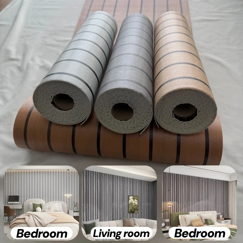Self-Adhesive Wood Slat Contact Paper, Removable Waterproof Wallpaper for Bedroom, Living Room, TV Background Home Decoration
Self-Adhesive Wood Slat Contact Paper, Removable Waterproof Wallpaper for Bedroom, Living Room, TV Background Home Decoration