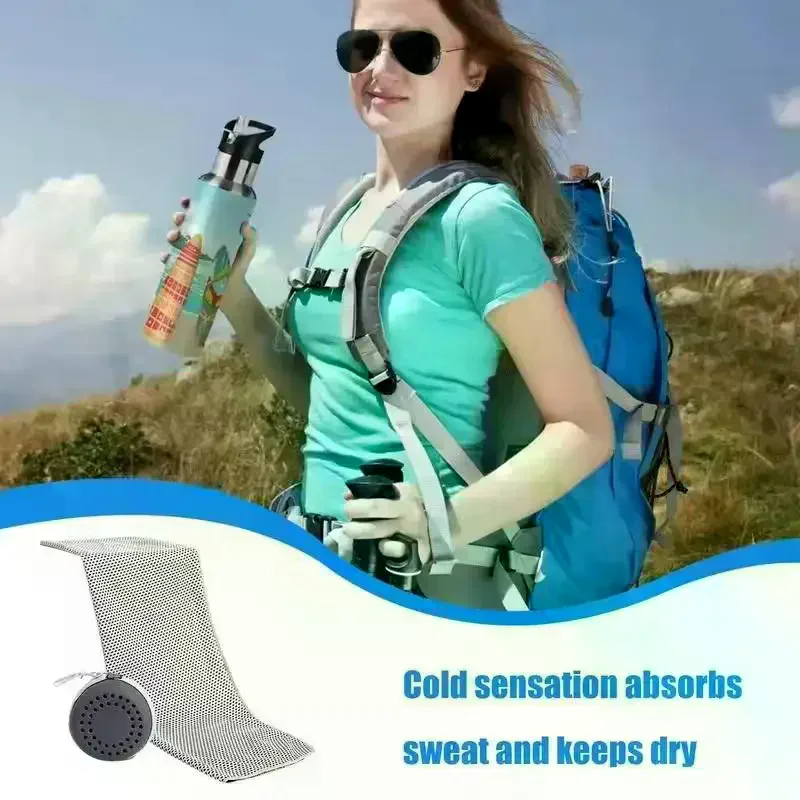 Cooling Towel Neck Wraps In Storage Box Chilly Pads Quick Dry Portable Breathable Scarf For Swimming Beach Accessories
Cooling Towel Neck Wraps In Storage Box Chilly Pads Quick Dry Portable Breathable Scarf For Swimming Beach Accessories