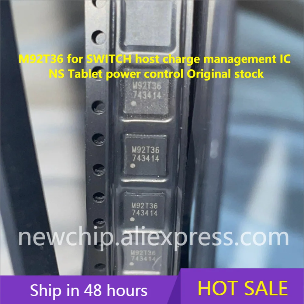 10 шт./лот M92T36 для переключателя управления зарядом хоста IC NS Tablet control power control, оригинальный запас
10 шт./лот M92T36 для переключателя управления зарядом хоста IC NS Tablet control power control, оригинальный запас