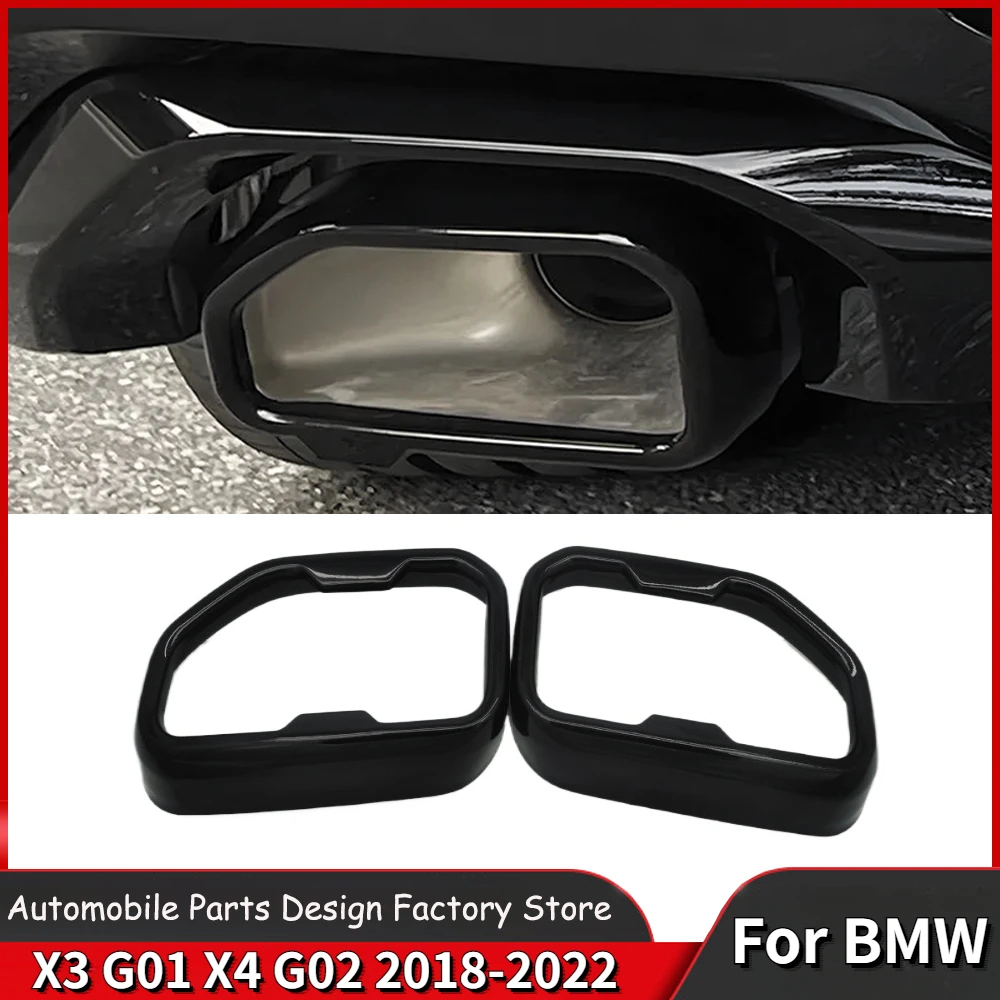 2 шт. для BMW X3 X4 G01 G02 M40i 2022-2023 автомобильная нержавеющая сталь хвостовая горловина выхлопная труба глушитель наконечник крышки комплекты кузова аксессуары для тюнинга
2 шт. для BMW X3 X4 G01 G02 M40i 2022-2023 автомобильная нержавеющая сталь хвостовая горловина выхлопная труба глушитель наконечник крышки комплекты кузова аксессуары для тюнинга