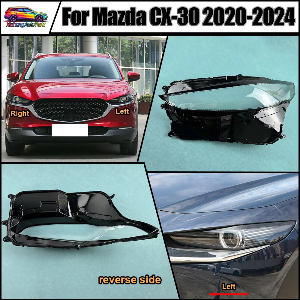 Headlamp Cover Transparent Shade Lamp Headlight Shell Lens Plexiglass Auto Replacement Parts 2020 2021 2022-2024 For Mazda CX-30
Headlamp Cover Transparent Shade Lamp Headlight Shell Lens Plexiglass Auto Replacement Parts 2020 2021 2022-2024 For Mazda CX-30