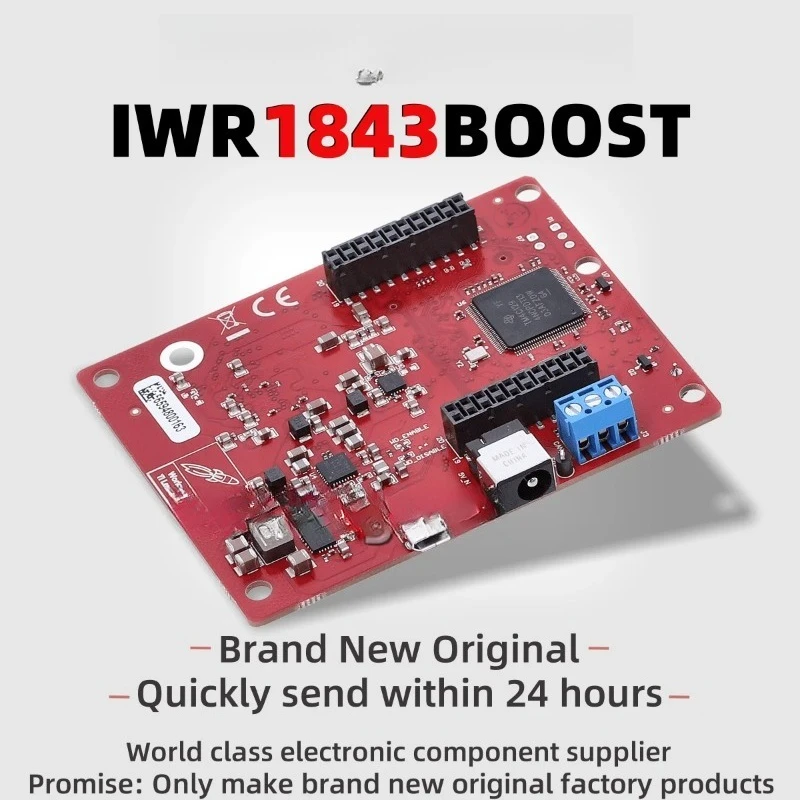 1 шт./лот Mt Mall Iwr1843boost Iwr1843 Boosterpack: оценочный модуль для однокристального 77 ГГц МГЧ-датчика, 100% новый оригинал
1 шт./лот Mt Mall Iwr1843boost Iwr1843 Boosterpack: оценочный модуль для однокристального 77 ГГц МГЧ-датчика, 100% новый оригинал