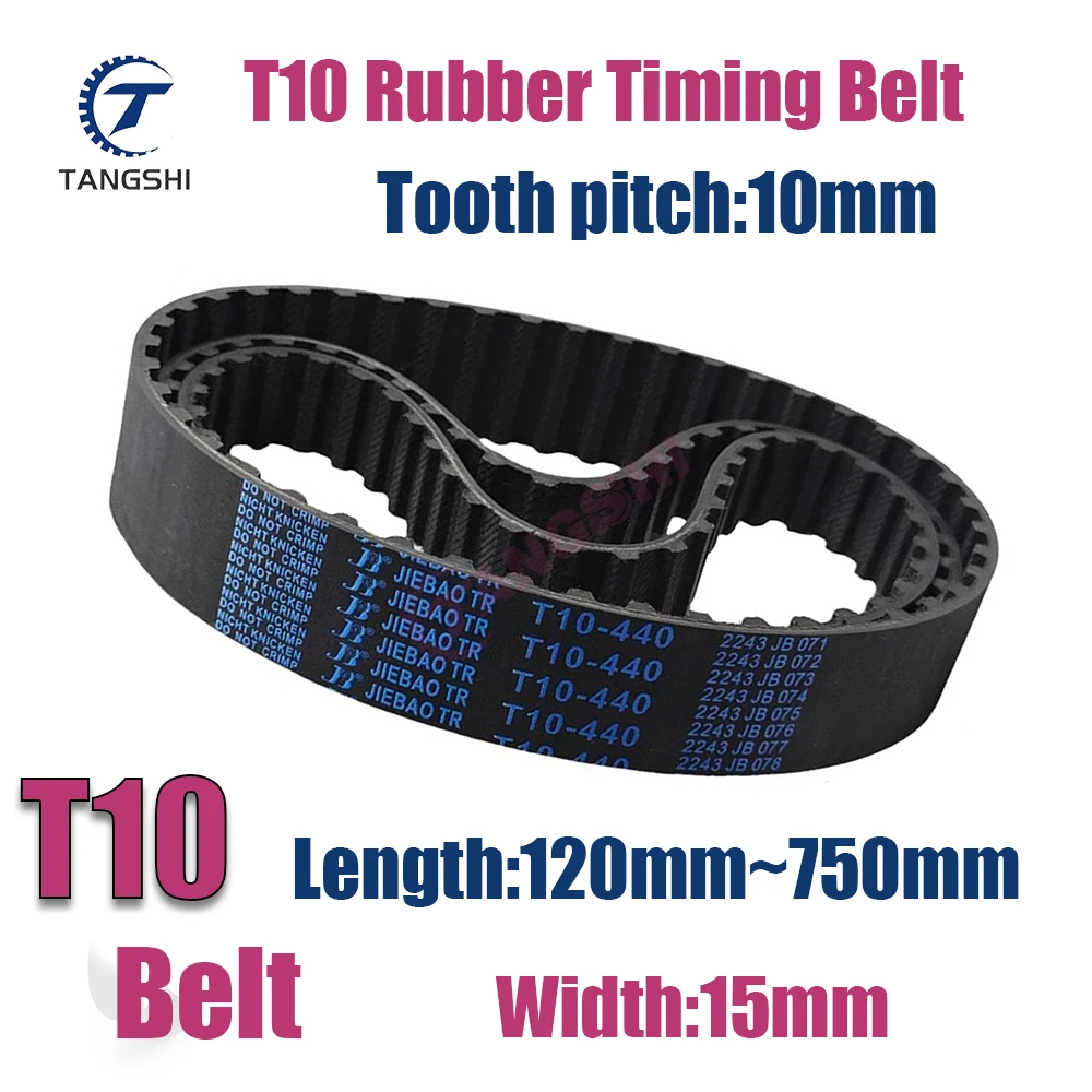T10 Timing Belt Width 15mm Length120 160 220 260 290 300 310 320 330 340 350 360 370 380 390 400 410 420 430 440 450mm~750mm T10
T10 Timing Belt Width 15mm Length120 160 220 260 290 300 310 320 330 340 350 360 370 380 390 400 410 420 430 440 450mm~750mm T10