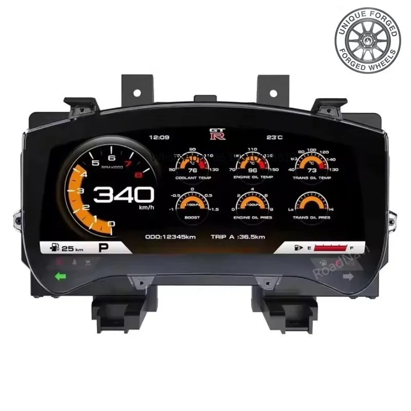 26style BC RoadNavi LCD Digital Cluster for Nissan GTR 2008-2023 Dashboard Panel Speedometer
26style BC RoadNavi LCD Digital Cluster for Nissan GTR 2008-2023 Dashboard Panel Speedometer