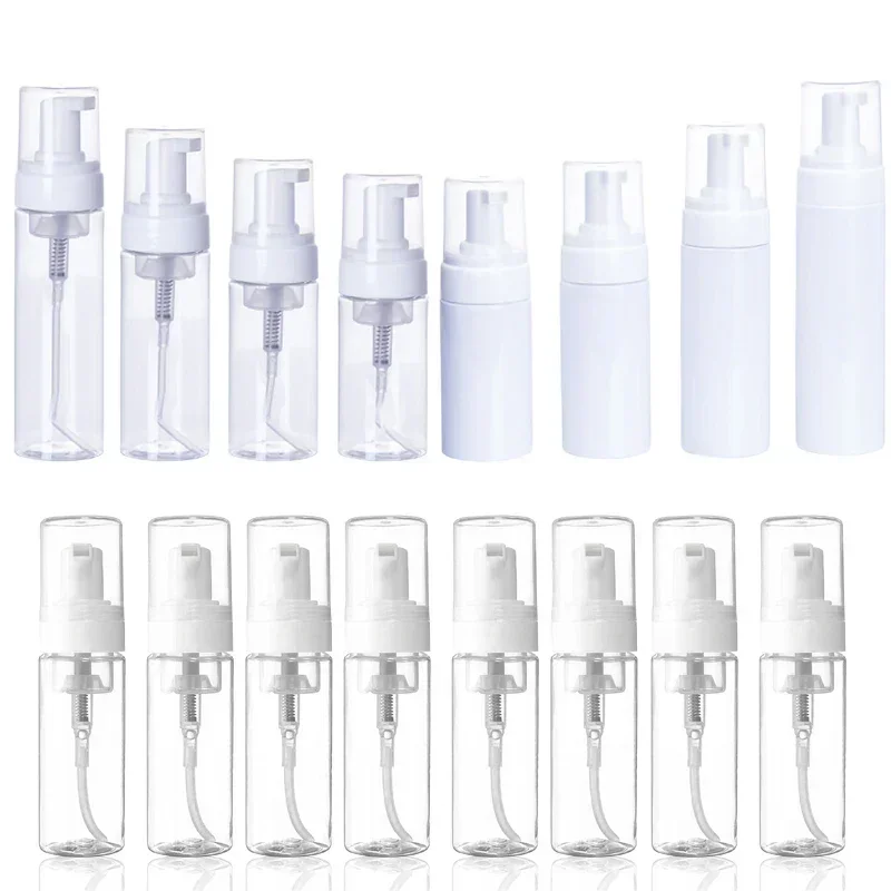 24Pcs 30/50/60/80/100/150/200ml Empty Plastic Foam Pump Bottles Refillable Foaming Bottle Portable Body Wash Shampoo Containers
24Pcs 30/50/60/80/100/150/200ml Empty Plastic Foam Pump Bottles Refillable Foaming Bottle Portable Body Wash Shampoo Containers