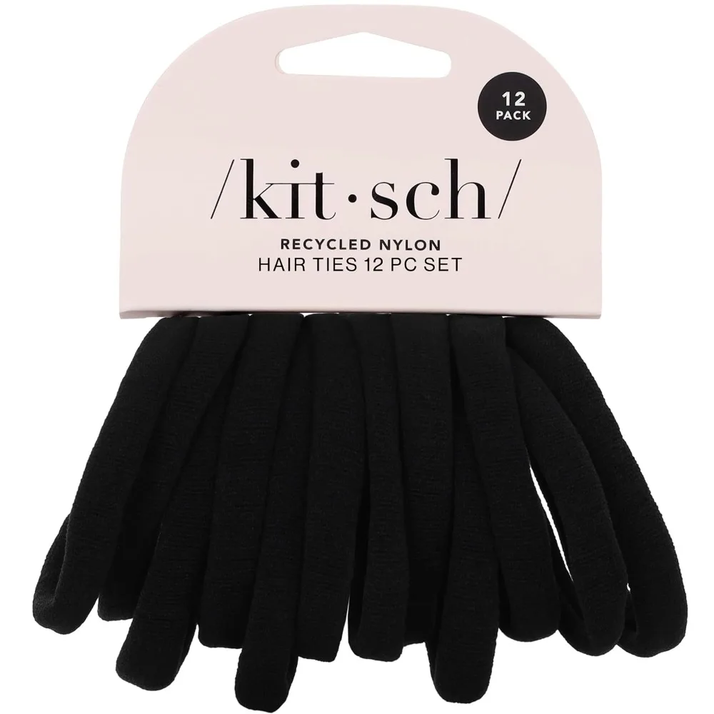 No Damage Nylon Hair Ties 12 Pcs Stretchable Hair Bands for Strong All Day Hold Ponytail Holders Hair Accessories for Women Girls Black
No Damage Nylon Hair Ties 12 Pcs Stretchable Hair Bands for Strong All Day Hold Ponytail Holders Hair Accessories for Women Girls Black