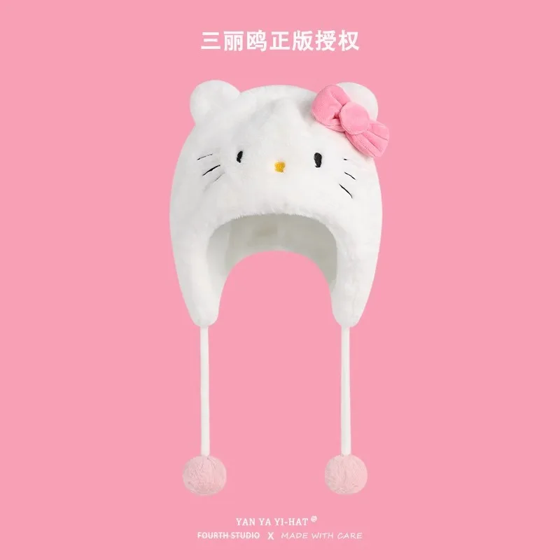 Sanrio Cute Warm Fleece Hat for Winter - Unisex Kids 3-14 Cartoon Ear Protection Hat, Windproof and Cold-Resistant Pom-Pom Hat
Sanrio Cute Warm Fleece Hat for Winter - Unisex Kids 3-14 Cartoon Ear Protection Hat, Windproof and Cold-Resistant Pom-Pom Hat