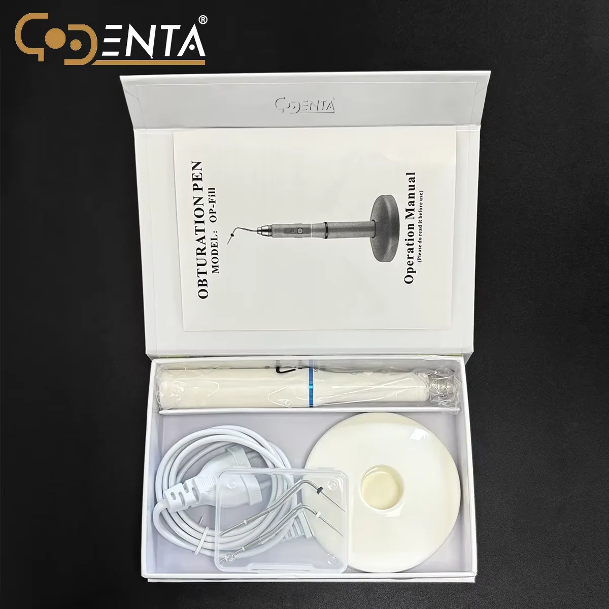 Dental Endo Heated Pen Cordless Obturation System 3s Rapid Heating 2 Tips Root Canal Filling Tool
Dental Endo Heated Pen Cordless Obturation System 3s Rapid Heating 2 Tips Root Canal Filling Tool