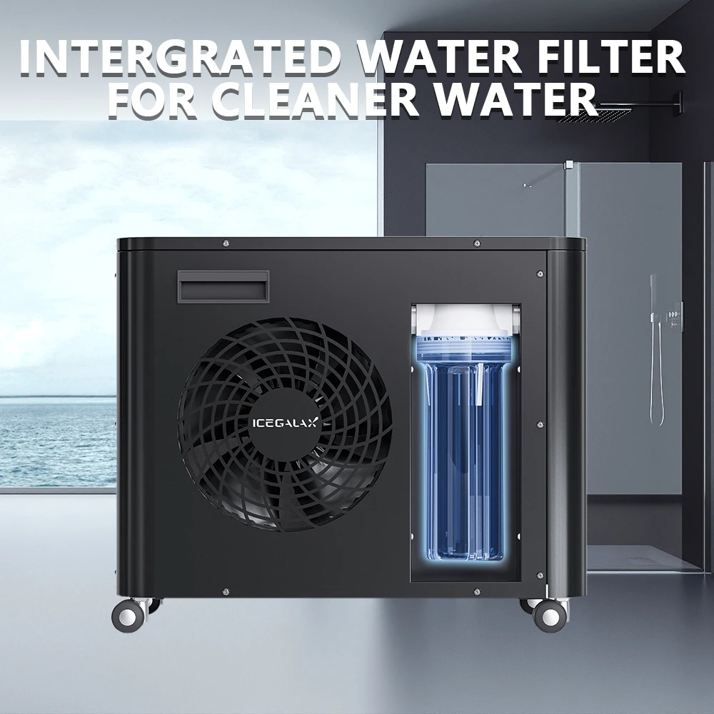 110V Ice Bath Cold Plunge Cooling and Heating Chiller WiFi UV for Ice Hot Bathtub Pod Cold Plunge System Cold Hot
110V Ice Bath Cold Plunge Cooling and Heating Chiller WiFi UV for Ice Hot Bathtub Pod Cold Plunge System Cold Hot