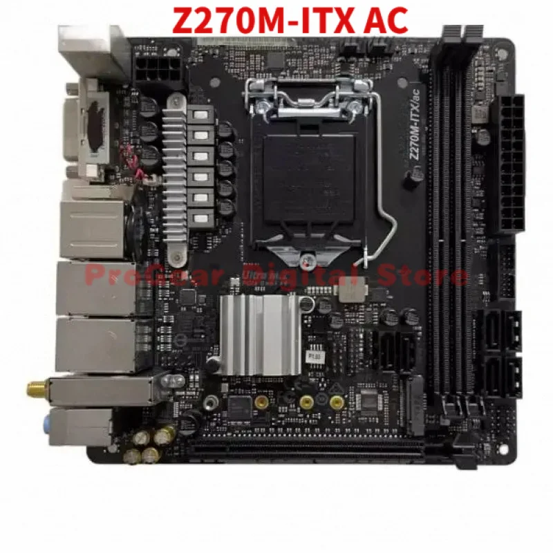 for ASRock Z270M-ITX/AC Mini-ITX Motherboard LGA1151 DDR4 WiFi AC 17x17
for ASRock Z270M-ITX/AC Mini-ITX Motherboard LGA1151 DDR4 WiFi AC 17x17