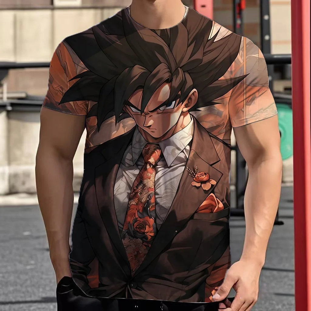 Essentials Dragon Ball Z T-shirt Men 2025 Men's Vegeta Goku Oversized Shirts Hip Hop Clothing Harajuku Style Trend Tops Fashion
Essentials Dragon Ball Z T-shirt Men 2025 Men's Vegeta Goku Oversized Shirts Hip Hop Clothing Harajuku Style Trend Tops Fashion