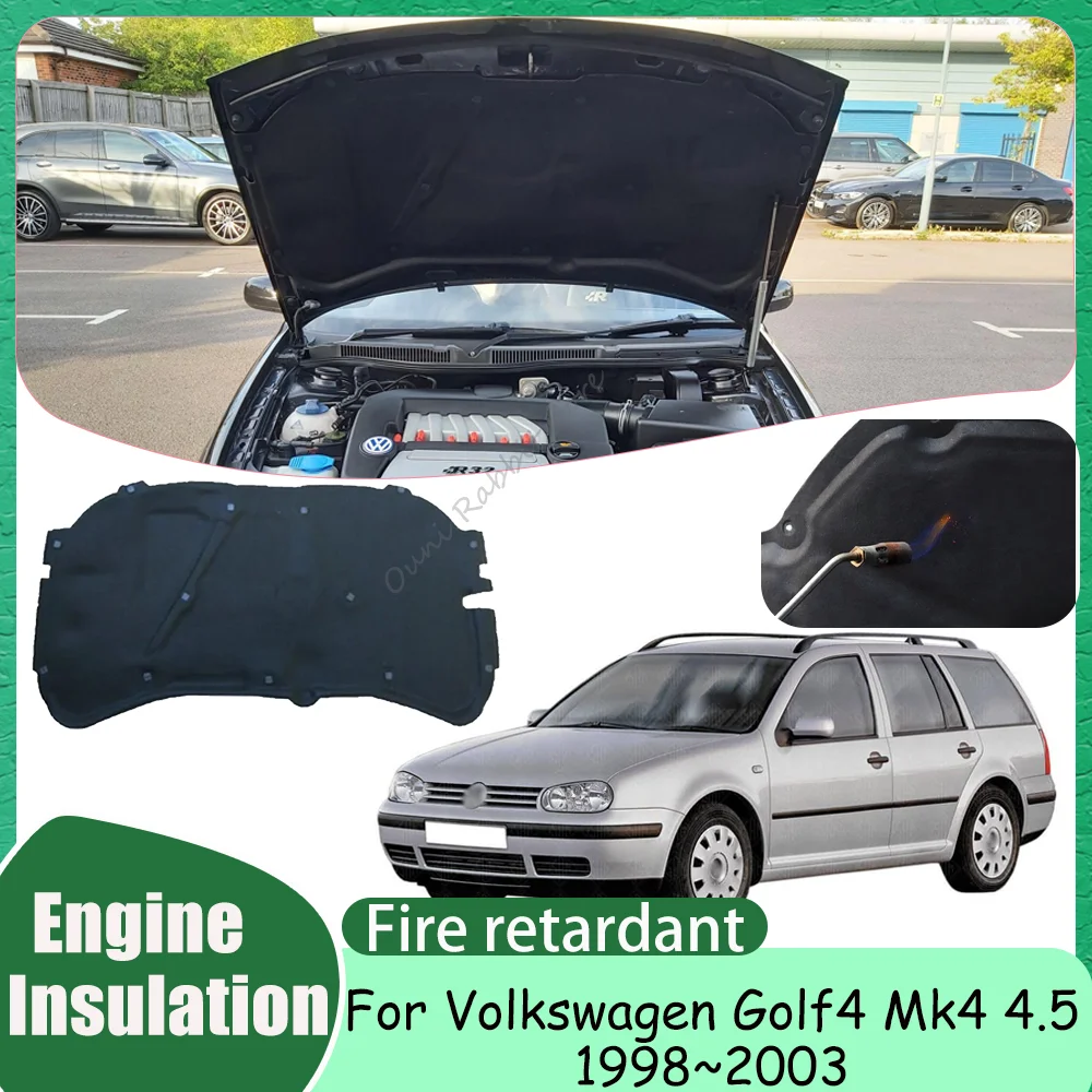 For Volkswagen VW Golf4 Mk4 4.5 1998~2003 2001 2002 Car Front hood linin Engine Thermal Insulation Soundproof Cotton Accessories
For Volkswagen VW Golf4 Mk4 4.5 1998~2003 2001 2002 Car Front hood linin Engine Thermal Insulation Soundproof Cotton Accessories