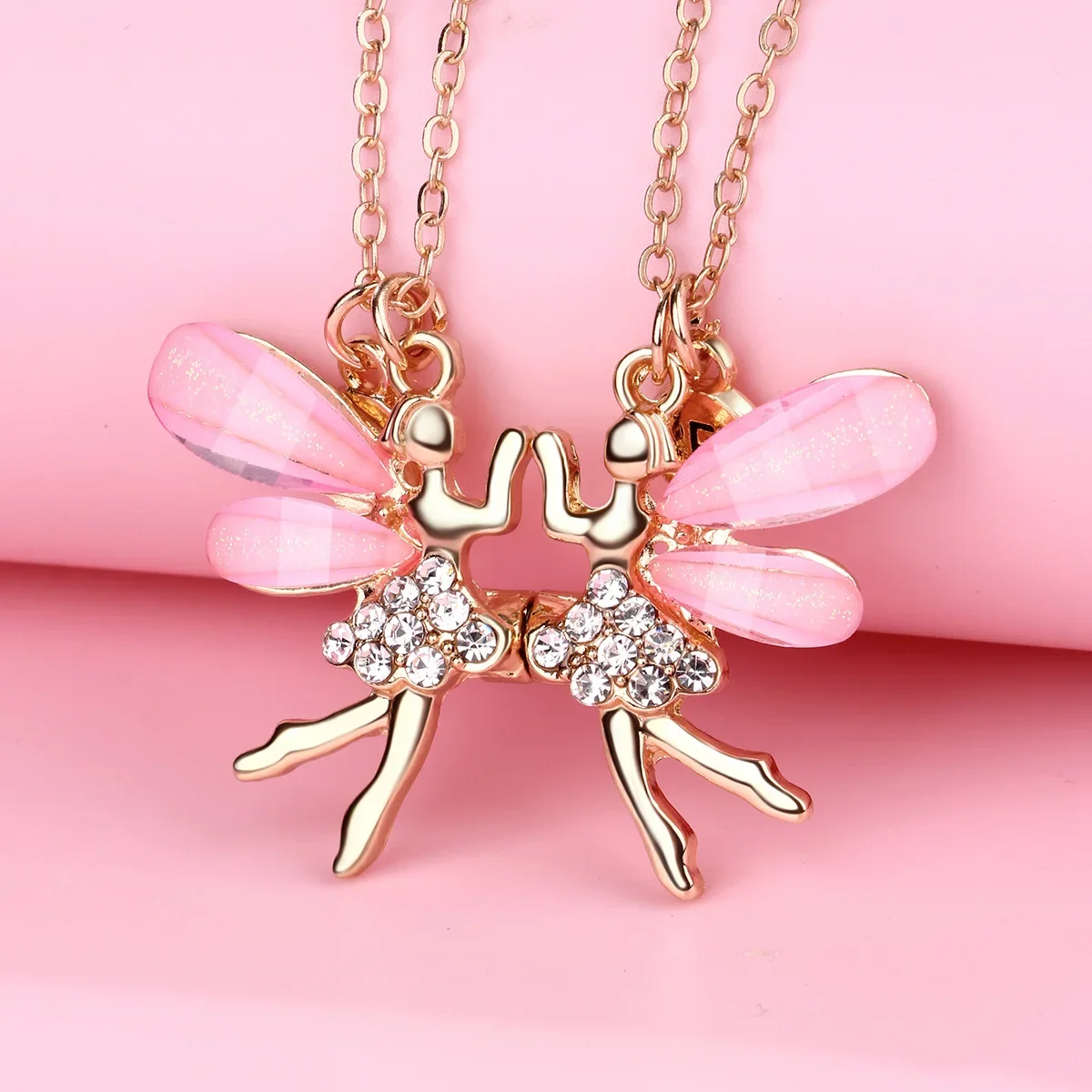 Exquisite Flower Fairy Magnet Necklace for Women Fashion Elf Pendant Clavicle Chain BFF Best Friends Jewelry Concert Gift 2024
Exquisite Flower Fairy Magnet Necklace for Women Fashion Elf Pendant Clavicle Chain BFF Best Friends Jewelry Concert Gift 2024