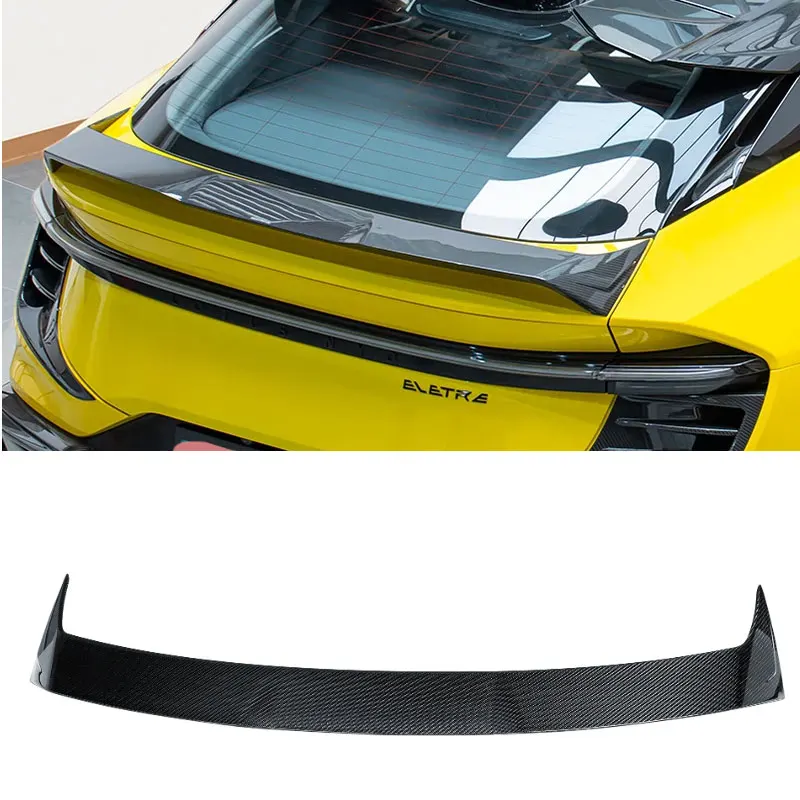 Предварительно выданный сухой спойлер из углеродного волокна на заднее крыло автомобиля, спойлер для багажника для комплекта кузова Lotus Eletre
Предварительно выданный сухой спойлер из углеродного волокна на заднее крыло автомобиля, спойлер для багажника для комплекта кузова Lotus Eletre