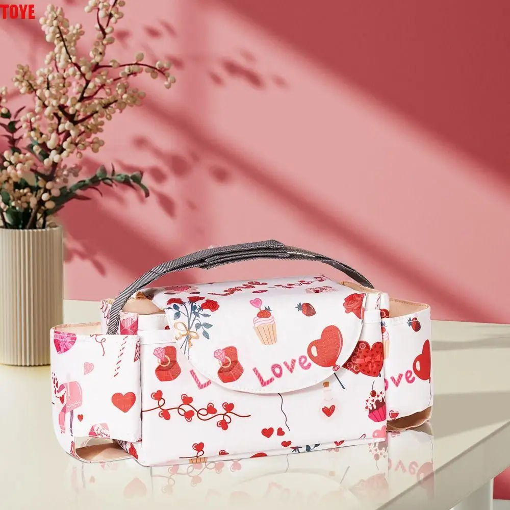 Multifunctional Baby Stroller Bag Large Capacity Waterproof Stroller Storage Hanging Bag Baby Care Mom Handbag
Multifunctional Baby Stroller Bag Large Capacity Waterproof Stroller Storage Hanging Bag Baby Care Mom Handbag