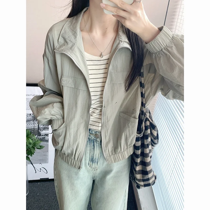 Женская летняя новинка 2024: повседневный свободный топ Amy ey ort Svel, простой, солнцезащитный, модный женский жакет
Женская летняя новинка 2024: повседневный свободный топ Amy ey ort Svel, простой, солнцезащитный, модный женский жакет