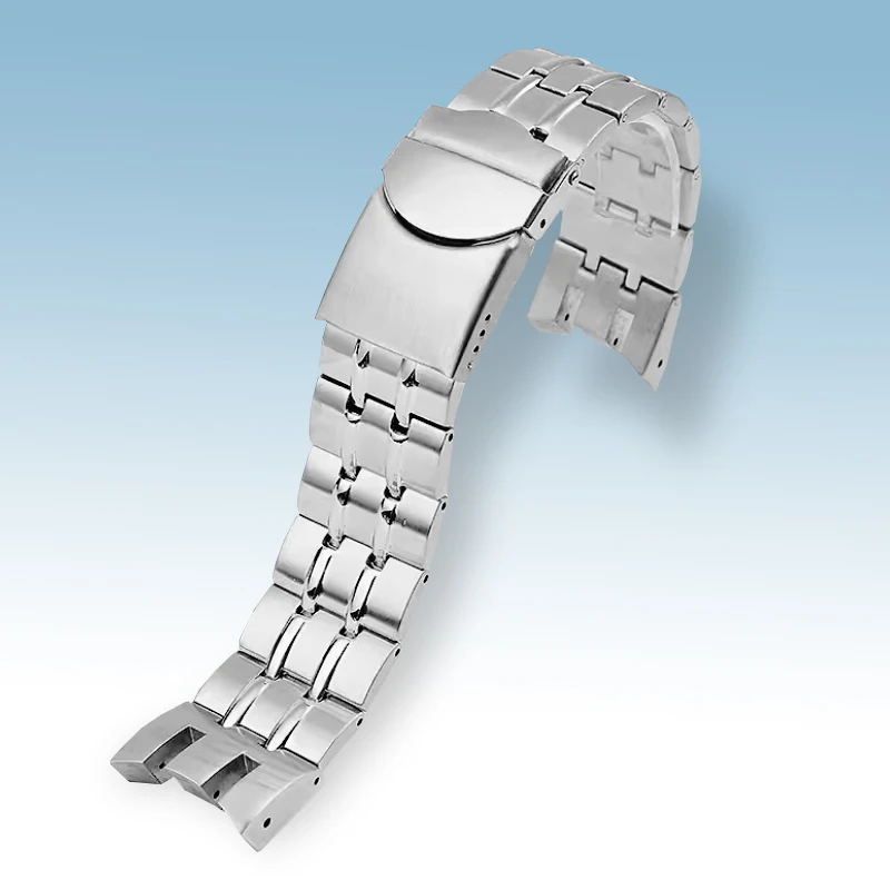 21mm Solid Stainless Steel Watchband For Swatch Watch Strap Men YRS403 412 402 Curved end Metal bracelet arc concave Watch belt
21mm Solid Stainless Steel Watchband For Swatch Watch Strap Men YRS403 412 402 Curved end Metal bracelet arc concave Watch belt